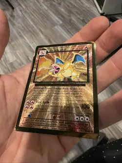 Pokemon TCG Charizard (Celebrations 25th Anniversary UPC Metal Card) 004/102. LP - Image 4