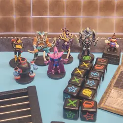 Yu-Gi-Oh Dungeon Dice Monster Starter Set Board Game Lot Figures Card - Image 3