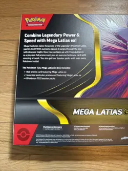 Mega Latias EX Box New Sealed Pokemon Trading Card Game TCG - Image 5