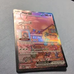 Mew ex SVP 053 Pokemon TCG Scarlet Violet 151 Black Star Promo Full Art Card NM - Image 2