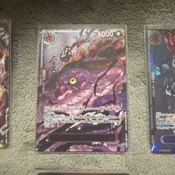 One Piece Card Five Elders Alt Art Red Text Set Carrying on His Will Japanese - Image 3
