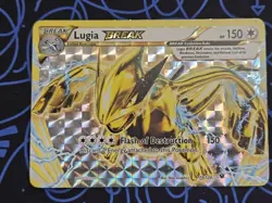 Lugia BREAK 79/124 XY Fates Collide Ultra Rare Holo Pokemon Card VLP - Image 1
