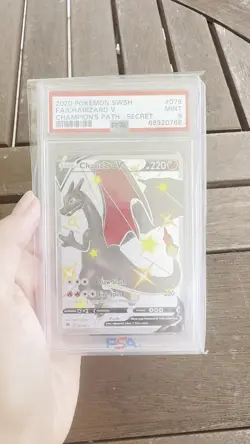 Charizard V 079/073 CHAMPION'S PATH Graded Pokemon Card - PSA 9 Mint - Image 2
