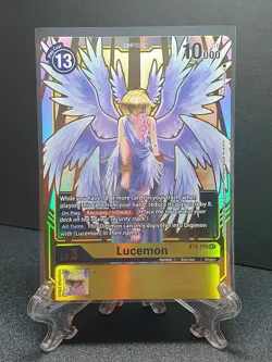 Digimon Card - Lucemon BT4-115 SEC - Great Legend - Image 1