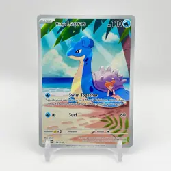Mistys Lapras 194/182 Illustration Rare Pokemon Card 2025 Destined Rivals - Image 1