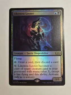 Likeness Looter Wilds of Eldraine Foil Magic The Gathering Mtg - Image 1