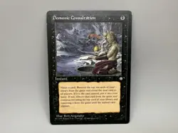 Demonic Consultation Ice Age 1995 - MTG Magic the Gathering Uncommon Instant-MP - Image 2