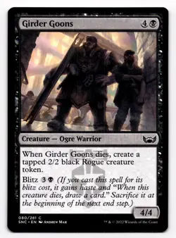 MTG Girder Goons Streets of New Capenna 080/281 Regular Common - Image 1