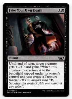 MTG Magic the Gathering Fake Your Own Death (79/547) Streets of New Capenna - Image 1