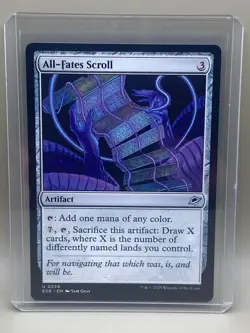 ALL-FATES SCROLL #0234 Edge Of Eternities MTG UNCOMMON Card NM - Image 1