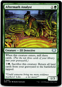 Aftermath Analyst [Commander: Edge of Eternities] MTG Magic 🌳 - Image 3