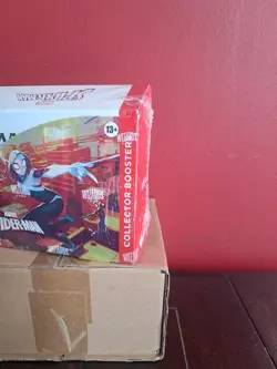Magic The Gathering MTG Spider-Man Collector Booster Box 2 In Hand Factor Sealed - Image 4