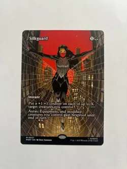 Silkguard BORDERLESS Marvel universe NM MTG Regulator - Image 1