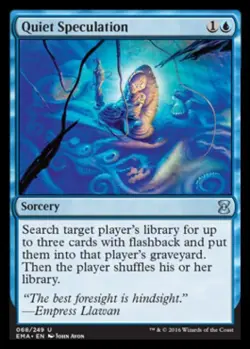 Quiet Speculation - Light Play MTG Eternal Masters - Image 1