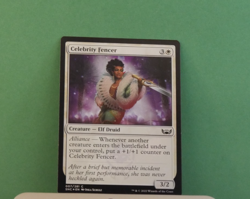 MTG SNC: Celebrity Fencer (Creature) Streets of New Capenna Foil Common 007 - Image 1