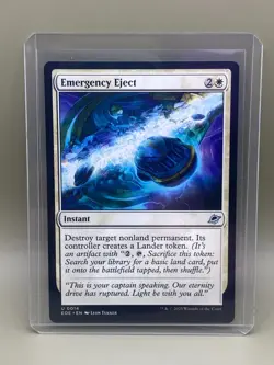 EMERGENCY EJECT #0014 Edge Of Eternities MTG UNCOMMON Card NM - Image 1