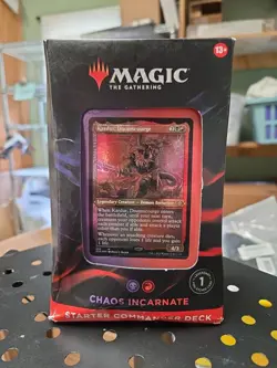 Starter Commander Deck - Chaos Incarnate MTG Brand New Sealed - Image 1