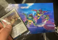 Magic The Gathering TMNT NYCC Promo Card Postcard MTG NYCC Ninja Turtles - Image 1