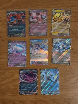 8x Pokemon TCG Ex Bundle Double Rare Holo Cards NM - Image 1