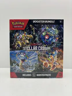 Pokemon Scarlet & Violet Stellar Crown Booster Bundle - Factory Sealed - Image 1