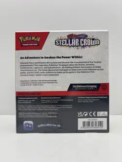 Pokemon Scarlet & Violet Stellar Crown Booster Bundle - Factory Sealed - Image 2