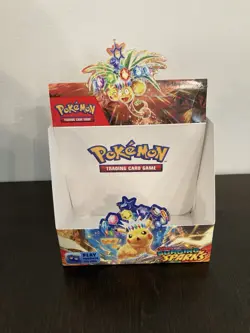 Pokemon TCG Surging Sparks Booster Box Display - Empty - Image 1
