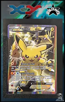 Carte Pokemon Pikachu EX XY124 Promo Coffret Bloc XY - Image 1