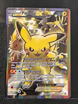 Carte Pokemon Pikachu EX XY124 Promo Coffret Bloc XY - Image 2