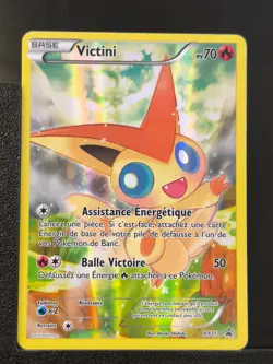 Carte Pokemon Victini XY117 Promo Holographique Full Art Bloc XY - Image 2