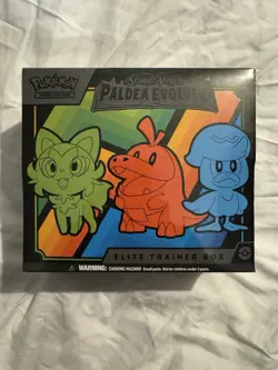 SEALED Pokemon TCG Paldea Evolved Elite Trainer Box (ETB) SV02 - Image 1
