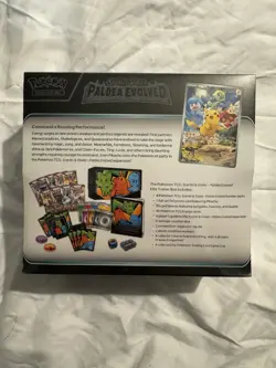 SEALED Pokemon TCG Paldea Evolved Elite Trainer Box (ETB) SV02 - Image 3