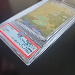 2025 Pokemon Dri En-Destined Rivals Illustration Rare Electrike #196 PSA 10 - Image 4