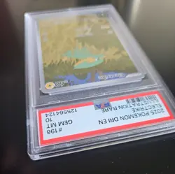 2025 Pokemon Dri En-Destined Rivals Illustration Rare Electrike #196 PSA 10 - Image 5