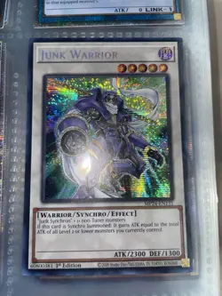 Junk Warrior MP24-EN131 25th Prismatic Secret Rare Yugioh - Image 2