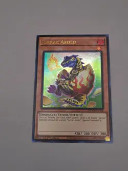 Yugioh Jurrac Aeolo BLMM-EN106 Ultra Rare 1st Ed Near Mint - Image 2