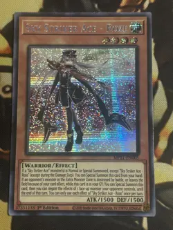 Yugioh: Sky Striker Ace - Roze - MP21-EN005 - Prismatic Secret Rare - 1st Ed NM - Image 1