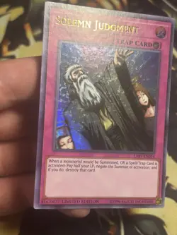 Yugioh: Solemn Judgment - LART-EN014 - Ultra Rare - Limited Edition - LP - Image 3