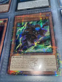 Yugioh The Phantom Knights of Silent Boots QC Secret Rare MP24-EN039 1st Edition - Image 1