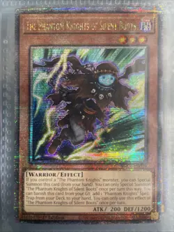Yugioh The Phantom Knights of Silent Boots QC Secret Rare MP24-EN039 1st Edition - Image 2