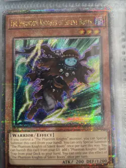 Yugioh The Phantom Knights of Silent Boots QC Secret Rare MP24-EN039 1st Edition - Image 3