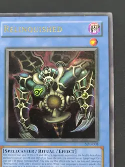 Relinquished - SDP-001 - Ultra Rare Unlimited Near Mint Yugioh Card - Image 5