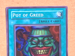 yugioh Pot Of Greed Super Rare Db1-EN134 Super North American Near Mint - Image 2