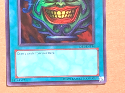 yugioh Pot Of Greed Super Rare Db1-EN134 Super North American Near Mint - Image 3