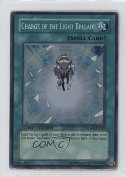 Charge of the Light Brigade YuGiOh Stardust Overdrive Limited Edition Promo 2009 - Image 1