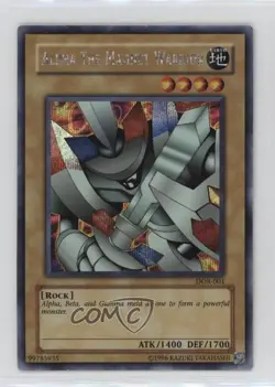 Alpha The Magnet Warrior YuGiOh Duelist of Roses Playstation 2 Promo #DOR-001 - Image 1