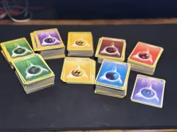 Bulk Pokemon Vintage Energy Cards (1000+) | Base Set, E-Reader WOTC N/M-LP - Image 1