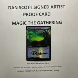 Pestilent Cauldron Card Signed By Dan Scott MTG Artist Proof - Image 5