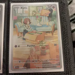 Ralts Scarlet & Violet Illustration Rare Card 211/198 Mint - Image 1
