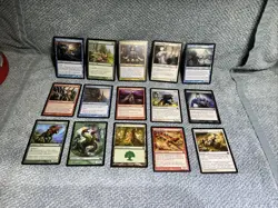 Vintage 2014 MTG Magic The Gathering Card Lot Of 15 Cards, Great Condition - Image 1