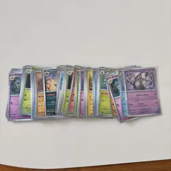 Pokemon Scarlet & Violet 151 card lot of 66 cards. Rare, Uncommon, Common. NM - Image 1